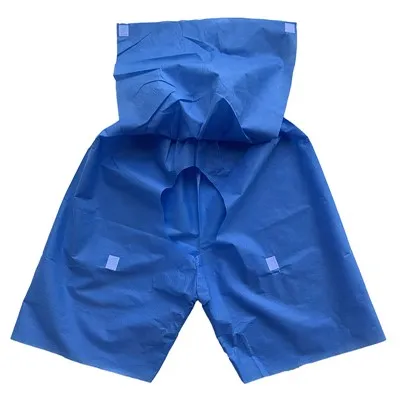 병원 의료 SMS 부직포 대장 내시경 바지 내시경 반바지 구멍이 있는 일회용 시험 반바지